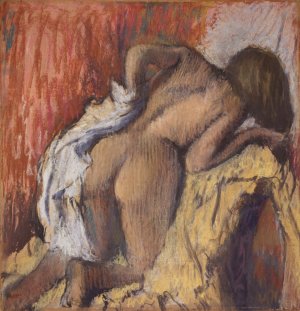 Photo de Young Woman Drying after the Bath