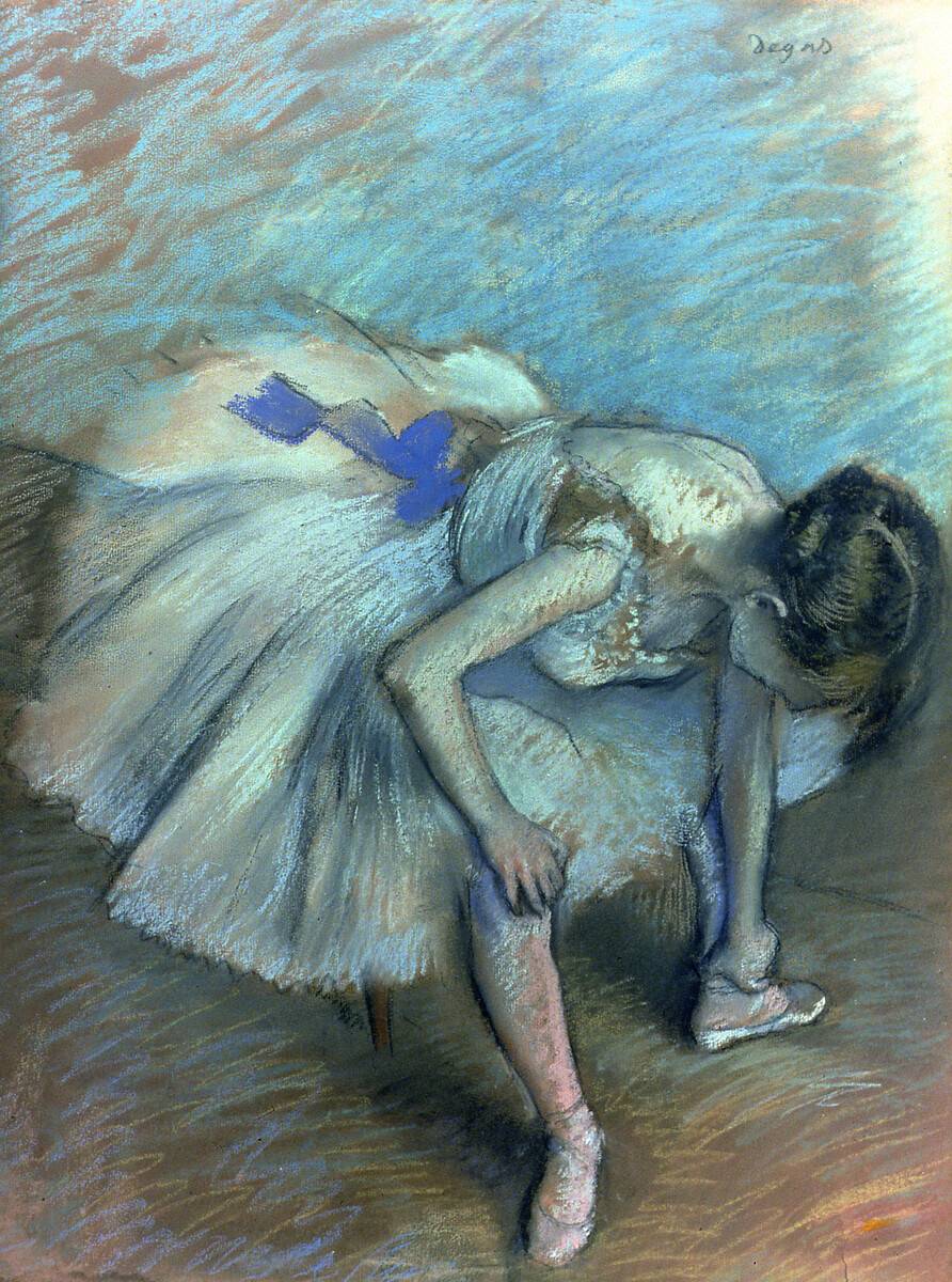 Danseuse à la barre (MS1362) | Edgar Degas, catalogue raisonné
