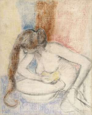 Photo de Woman at her Toilette