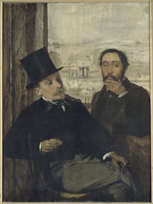 Photo de Degas et Evariste de Valernes