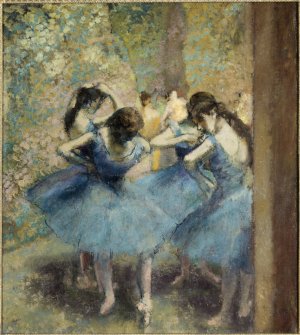 Photo de Danseuses bleues