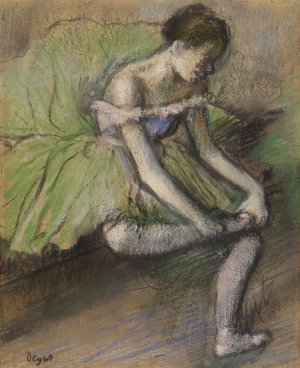 Photo de Danseuse à la robe verte