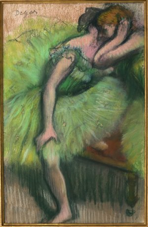 Photo de Danseuses en vert et rose