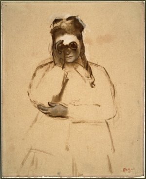 Photo de Woman with Opera Glasses