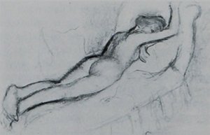 Photo de Femme nue sur un canapé