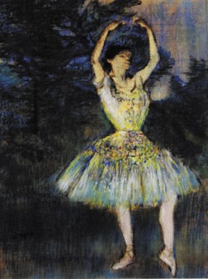 Edgar Degas, DANSEUSE AUX BRAS LEVÉS (1891)