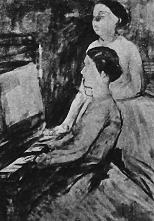Photo de Jeunes filles au piano