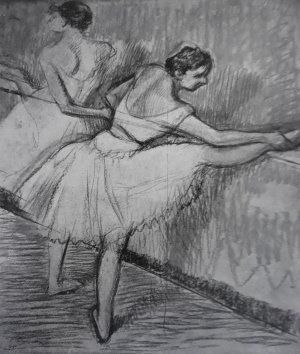Photo de Deux danseuses à la barre