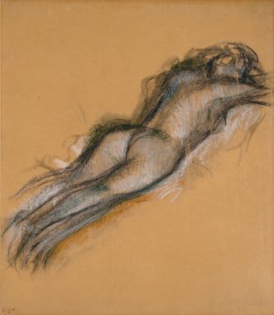 Photo de Femme nue couchée