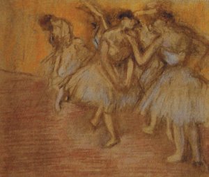 Photo de Cinq Danseuses en scène