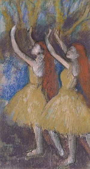 Photo de Danseuses les bras levés [Deux danseuses les bras levés]