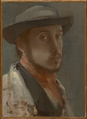 Photo de Degas au chapeau mou