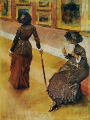 Photo de Mary Cassatt au Louvre [Au musée du Louvre]