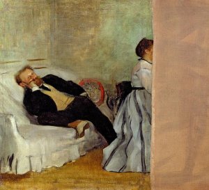 Photo de Edouard Manet et sa femme