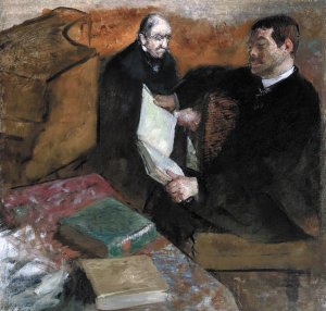 Photo de Pagans et le père Degas