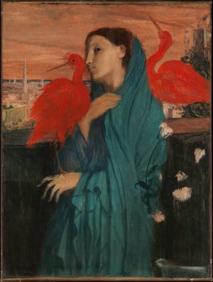 Photo de Jeune Femme à l'ibis