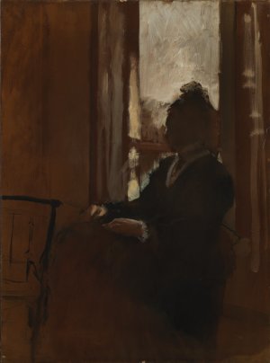 Photo de Woman at Her Window