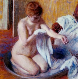 Photo de Femme au tub