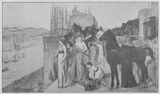 Sémiramis construisant une ville.