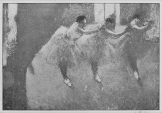 Trois danseuses au foyer