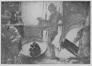 Femme au tub
