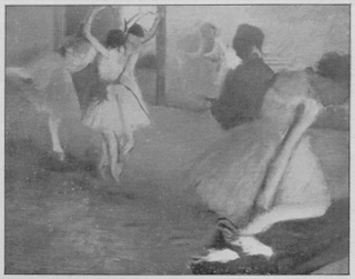Répétition au foyer de la danse