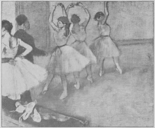 La répétition au foyer de la danse
