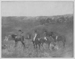 Le départ pour la chasse