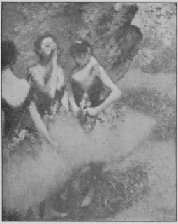Trois danseuses, (jupes jaunes)