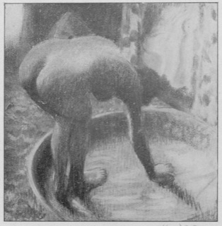 Femme au tub