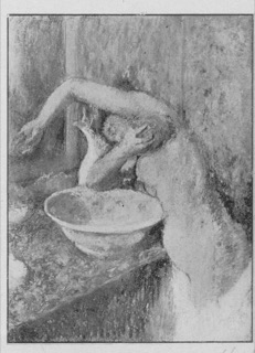 Femme à sa toilette