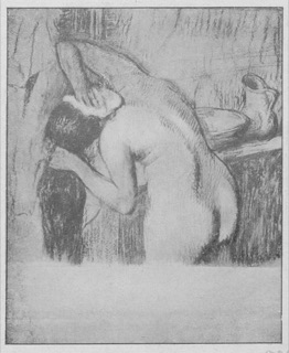 Femme à sa toilette