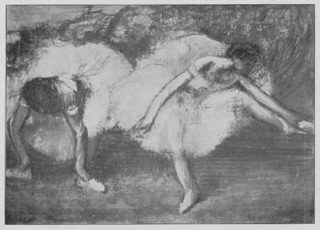 Deux danseuses au repos