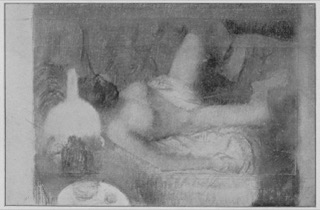 Femme nue couchée