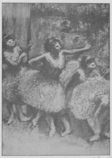 Danseuses (jupes vertes et jaunes)