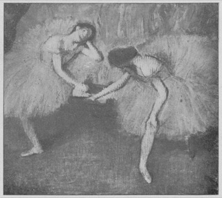 Deux danseuses au repos