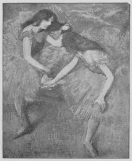 Deux danseuses (corsages jaunes)