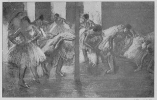Danseuses au foyer.