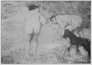 Deux femmes au bain.
