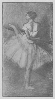 Danseuse à la barre,