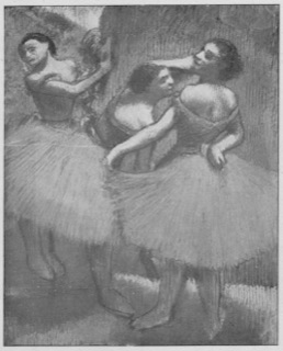 Trois danseuses (corsages verts)