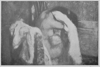 Femme à sa toilette