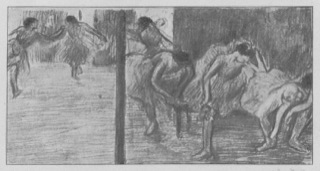 Danseuses au foyer.