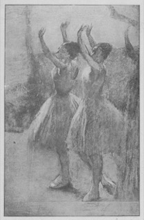 Deux danseuses (corsage violet)