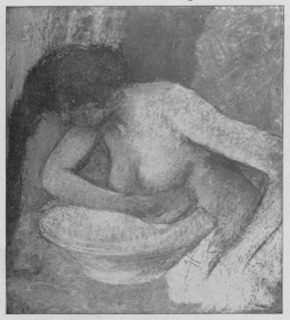 Femme à sa toilette
