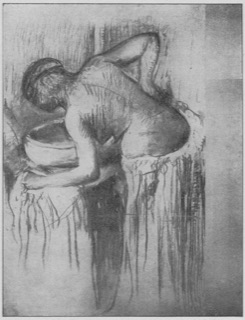 Femme à sa toilette