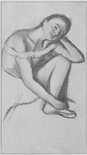 Danseuse au repos