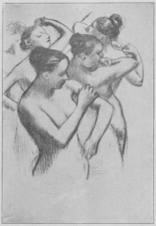 Quatre danseuses