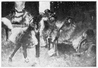 Danseuses au foyer