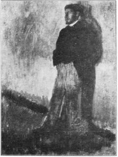 Portrait d'homme, debout, les mains dans les poches